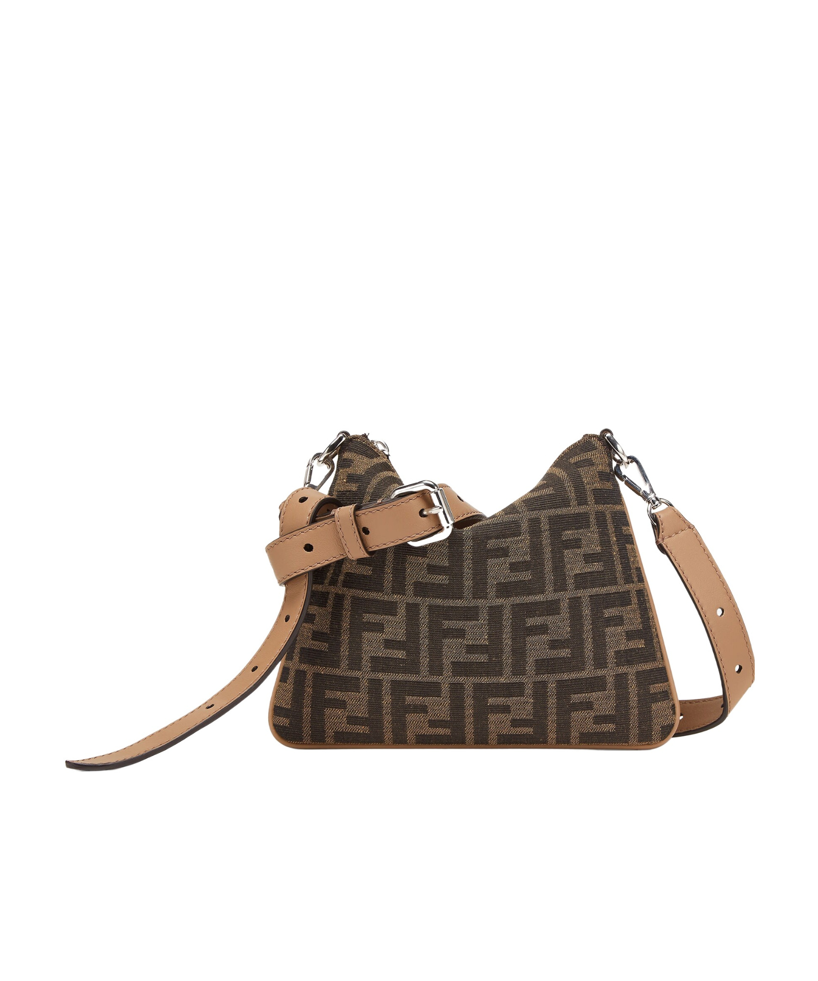 FENDI FENDI FF MONOGRAMMED MINI CROSSBODY BAG
