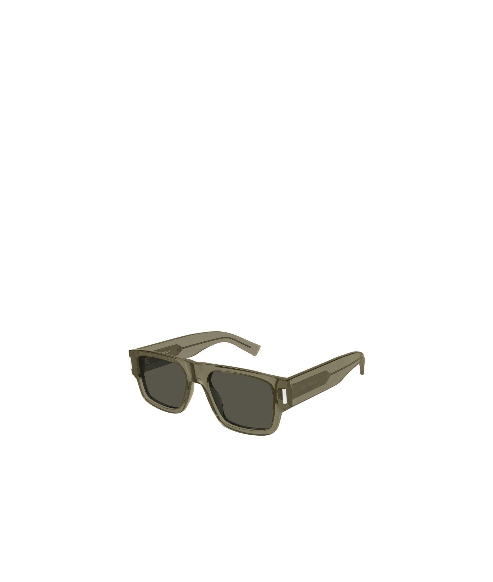 Saint Laurent Sl 659 Pilot-frame Sunglasses In Green