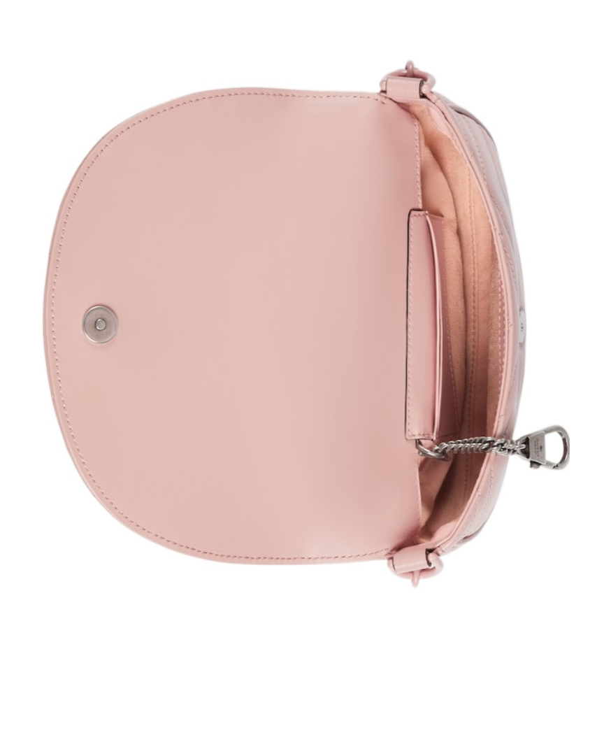 Gucci Mini Gg Marmont Chain Bag In Pink