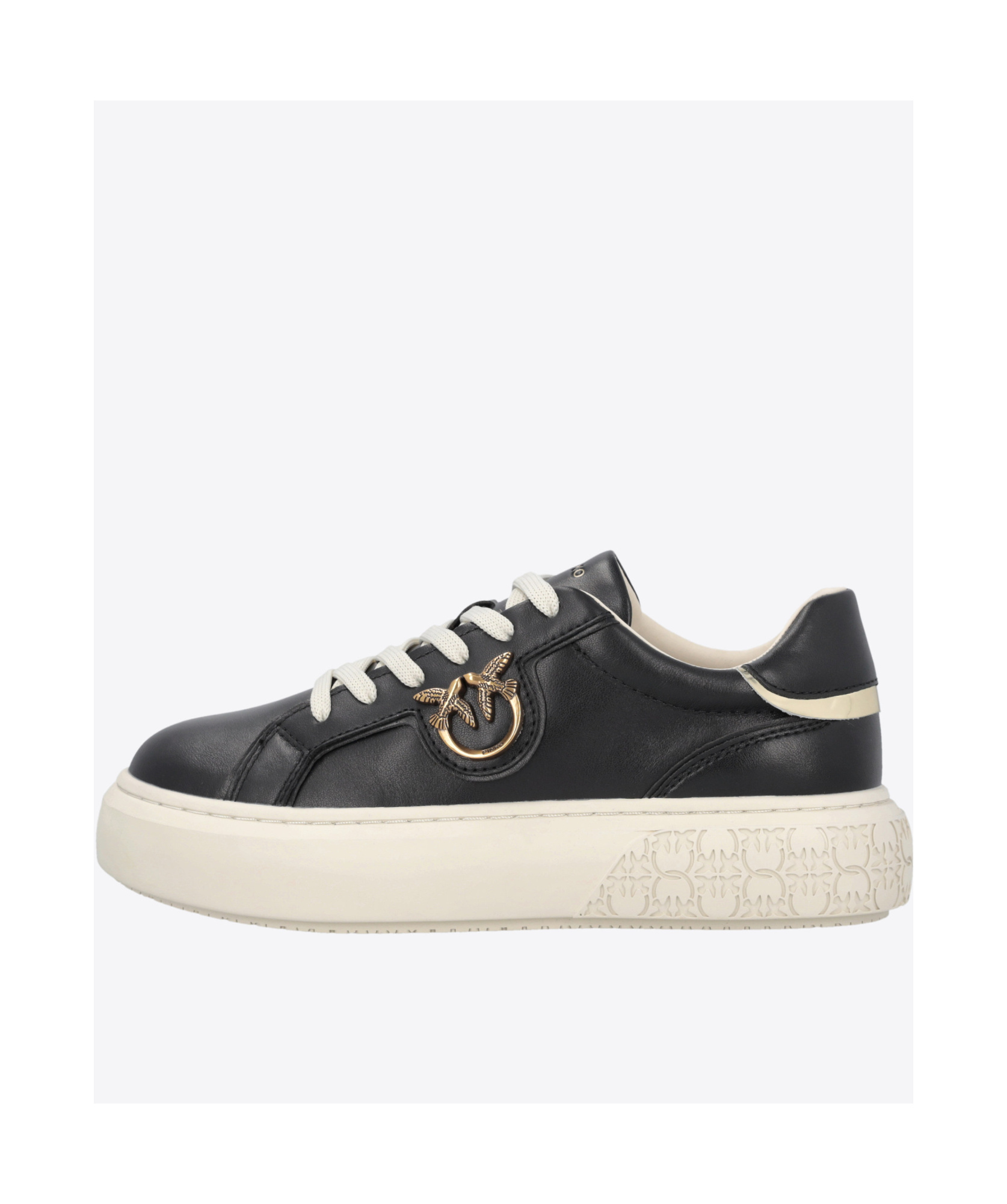 PINKO PINKO LOGO DETAILED PLATFORM LOW-TOP SNEAKERS