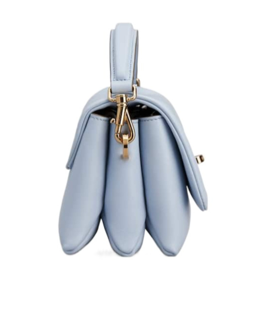 TOD'S LOGO-PLAQUE LEATHER CROSSBODY BAG 