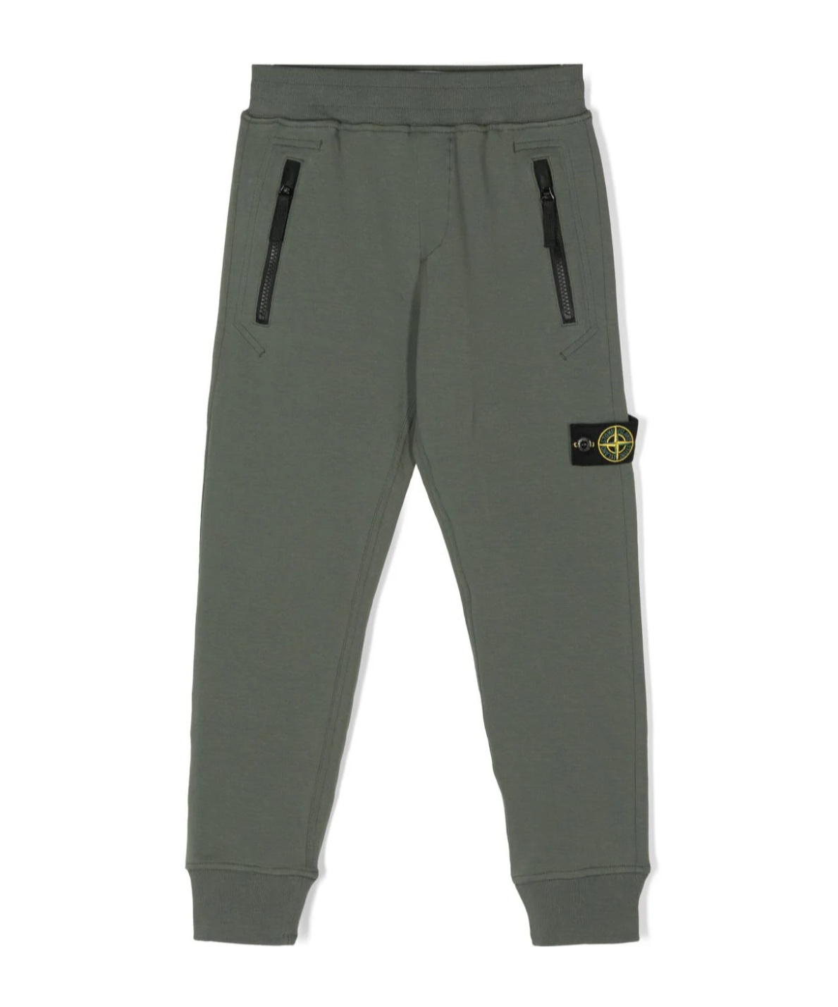 Stone Island Compass-badge Track Pants In Green