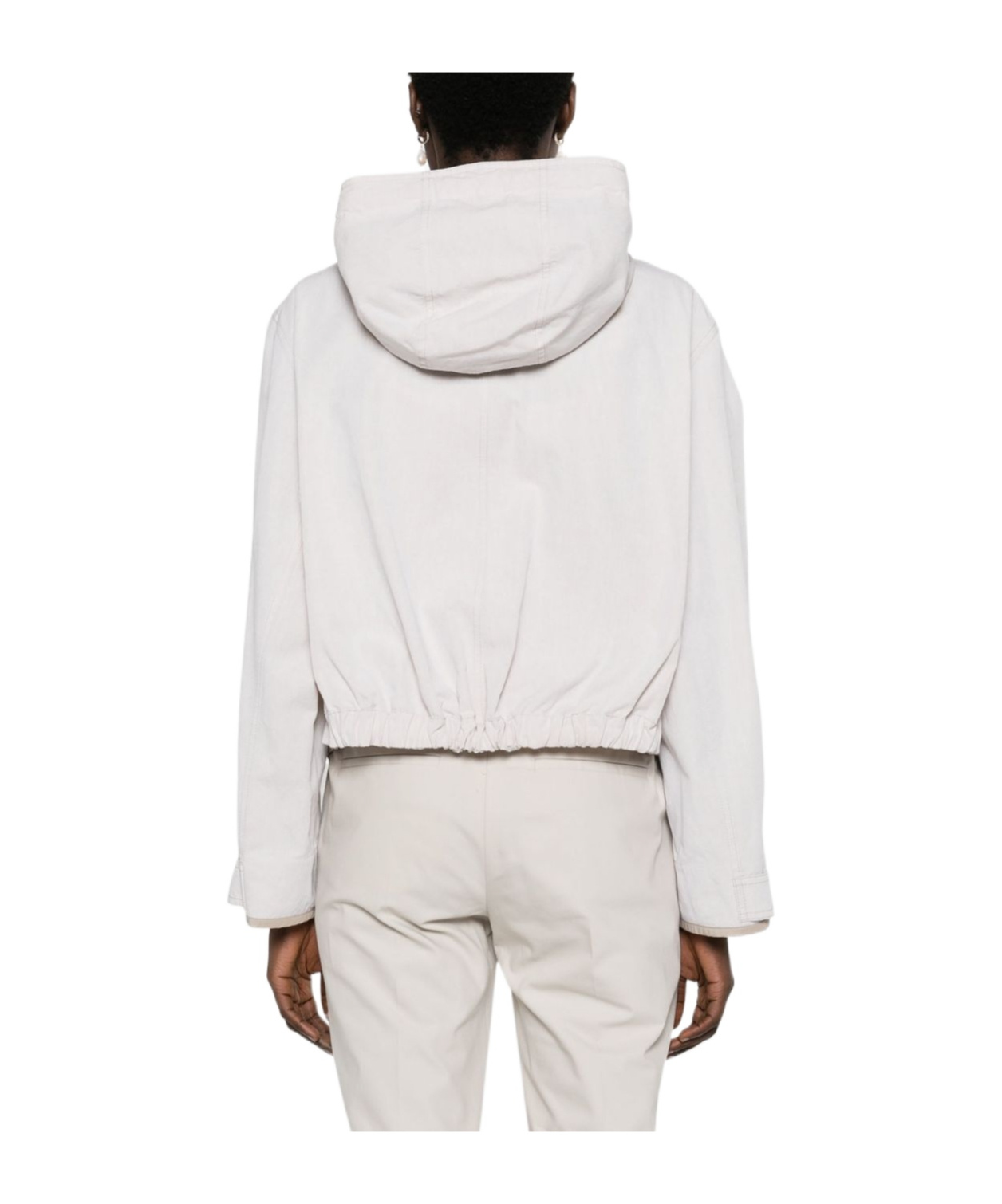 Brunello Cucinelli Coats White In White