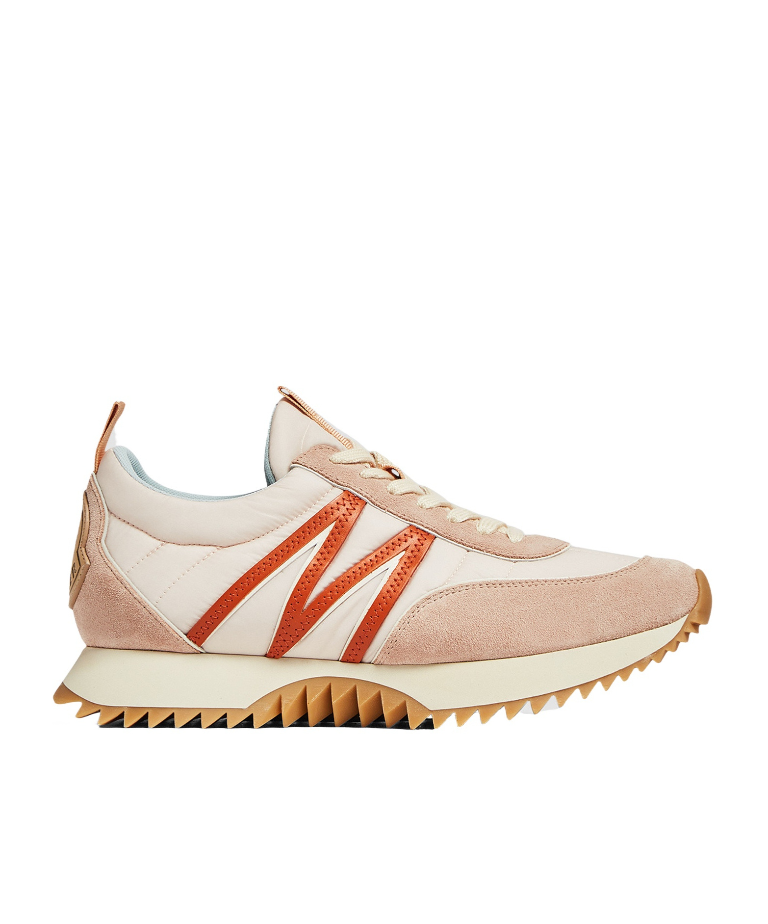 Shop Moncler Pacey Trainers In Pink