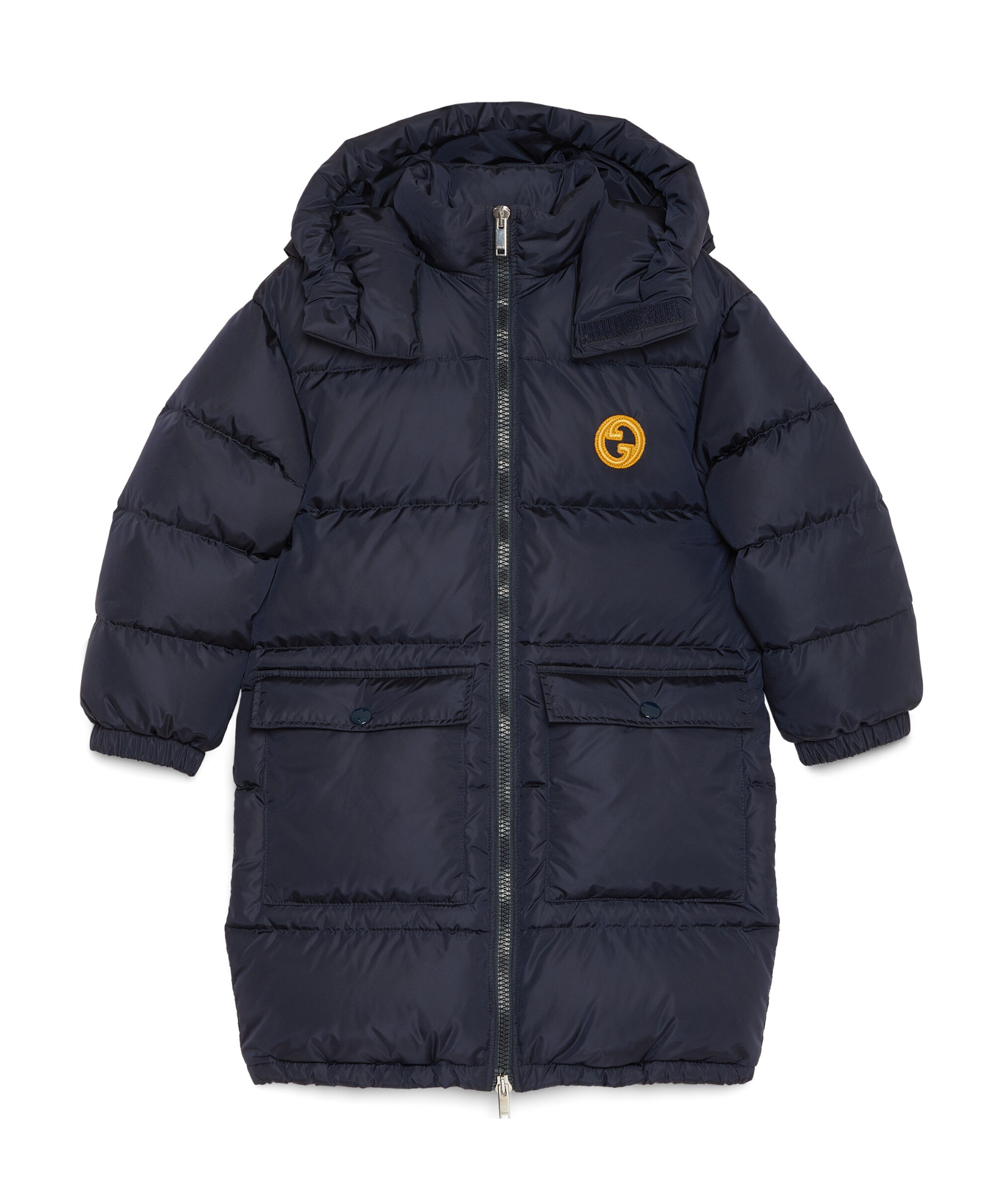 Gucci Down Jacket For Boy In Black