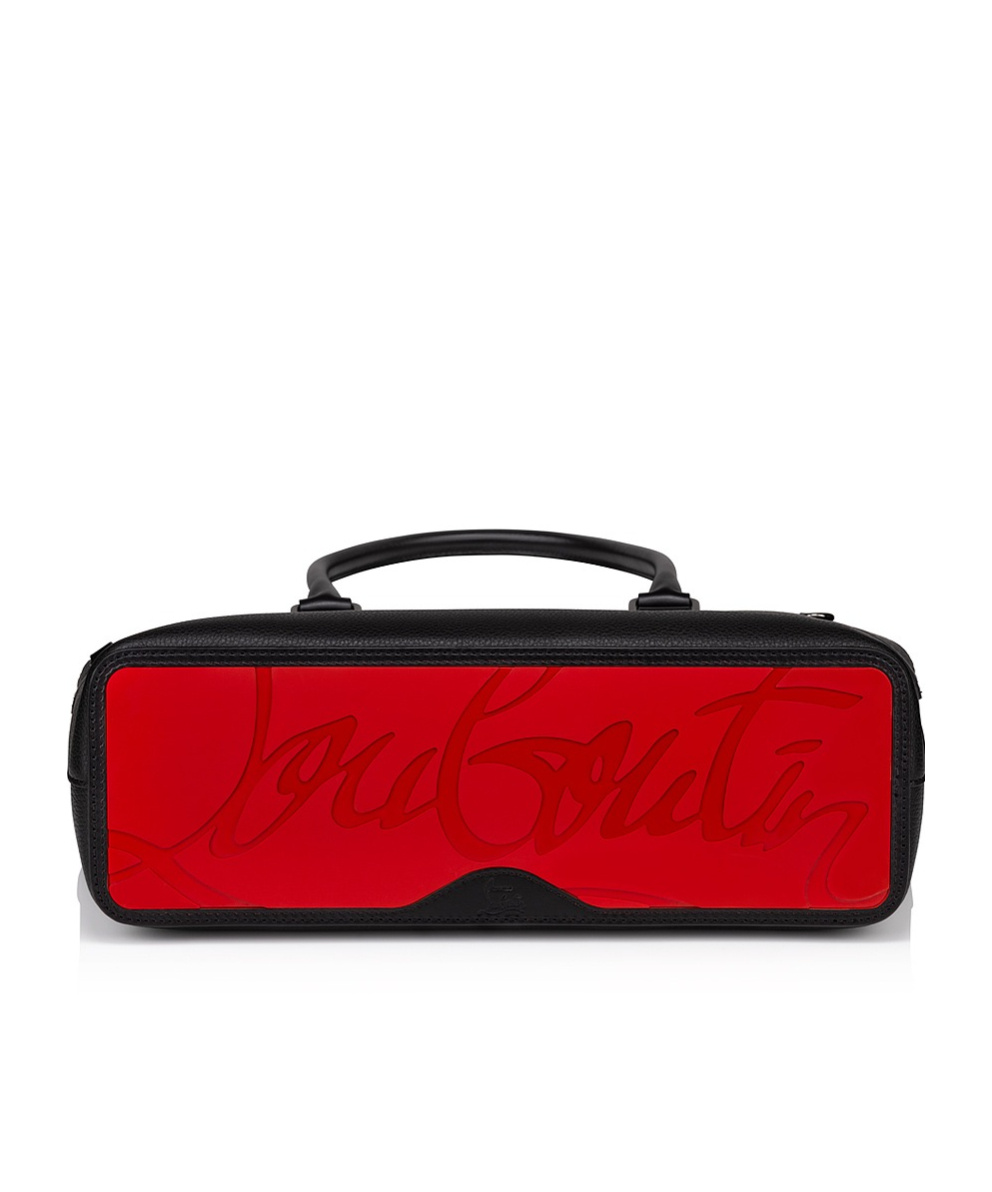 Christian Louboutin Kabiker 2.0 Leather Shoulder Bag In Black