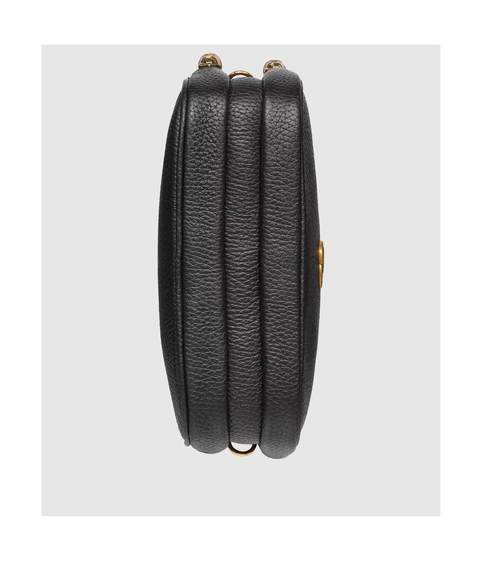 Gucci Black Double G Super Mini Bag In Black