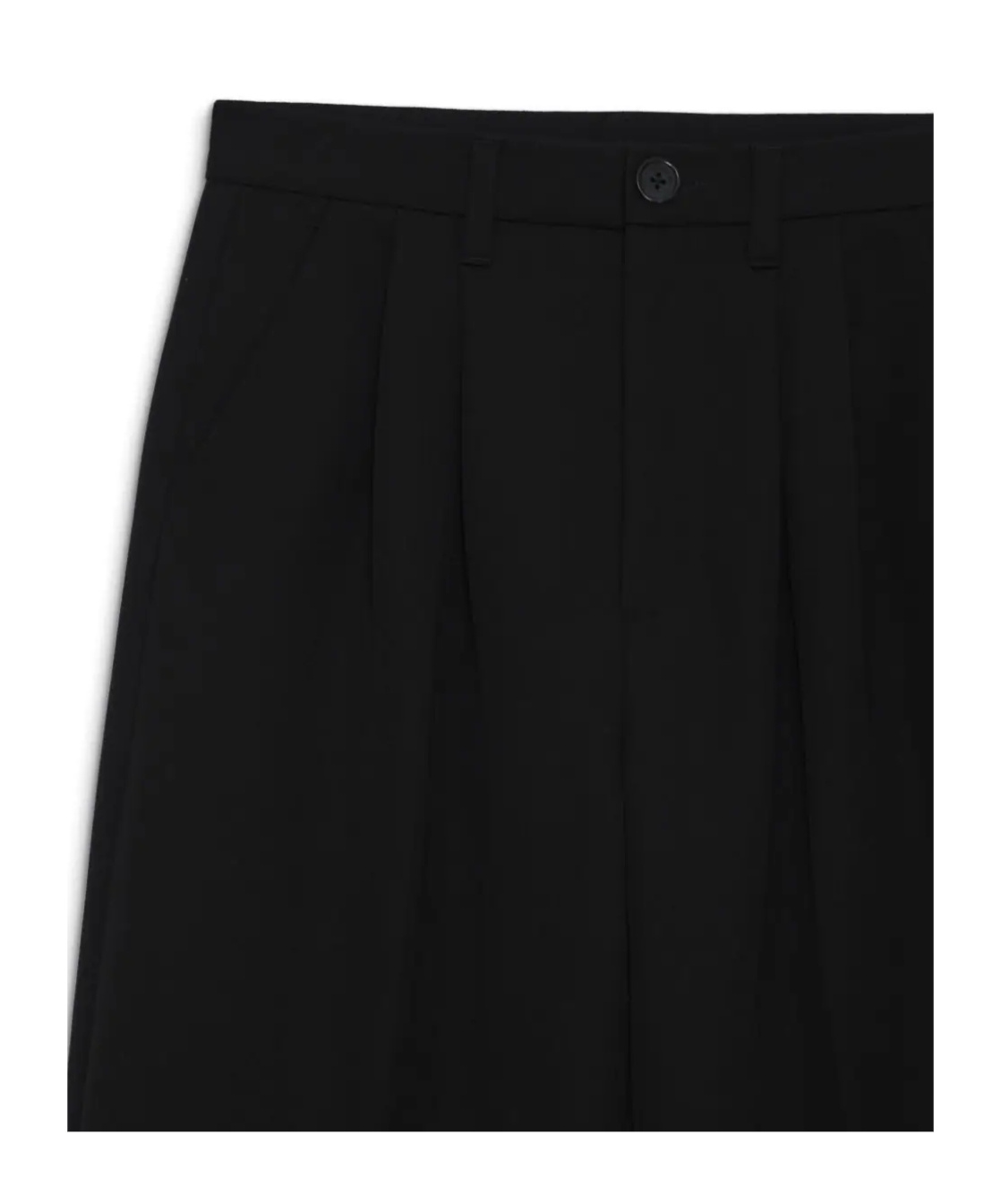 Shop Anine Bing Carrie Twill Casual Pants In Black