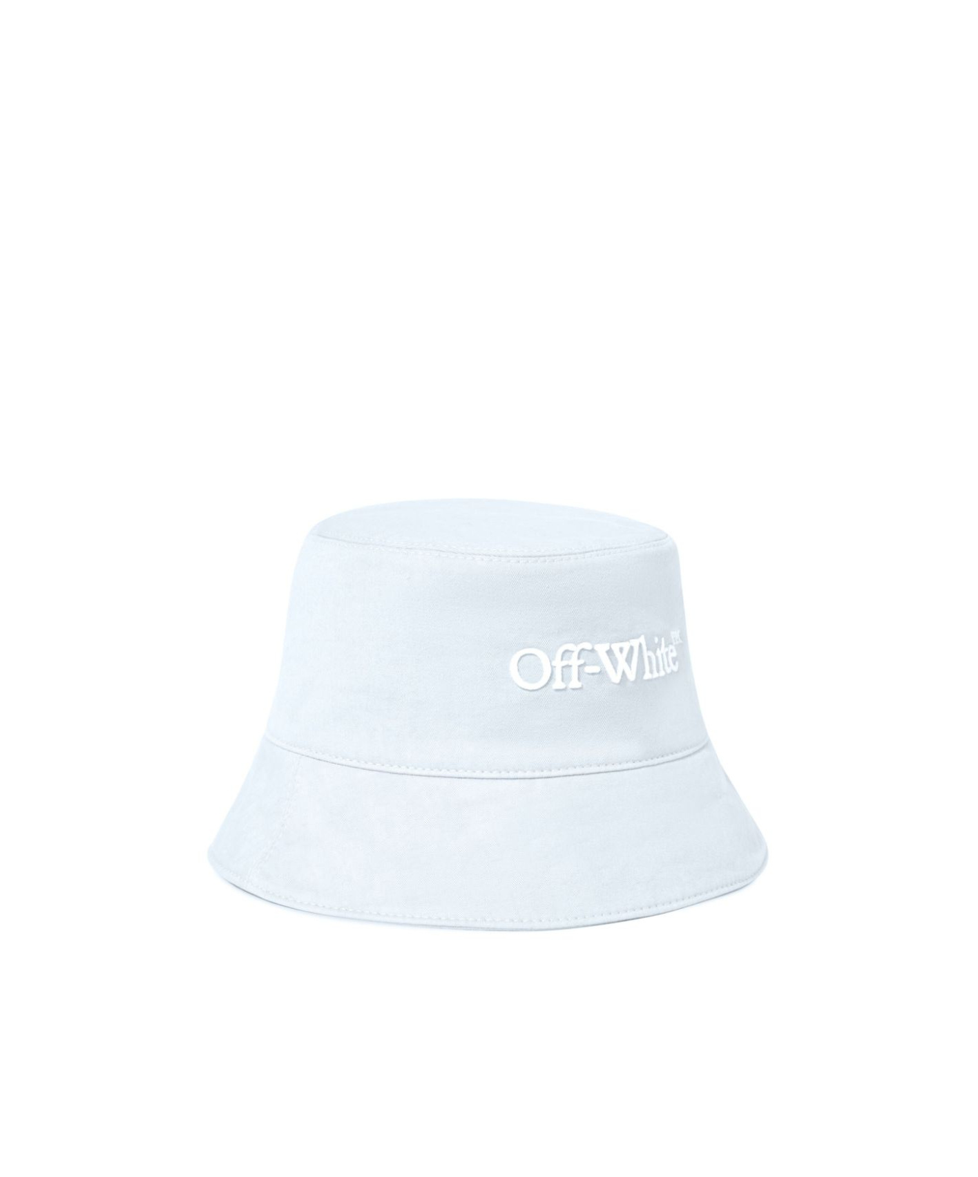 Off-white Bookish Logo-detail Bucket Hat In White