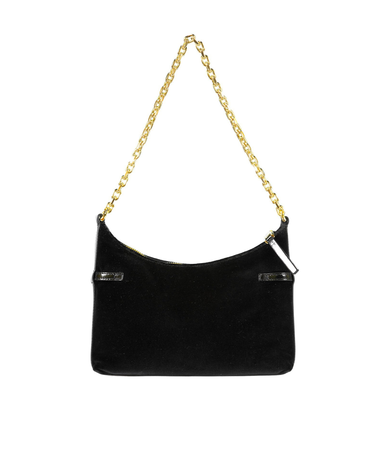 Givenchy Voyou Chain Leather Shoulder Bag In Black