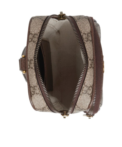 Gucci Ophidia Gg Front-pocket Belt Bag In Multicolor