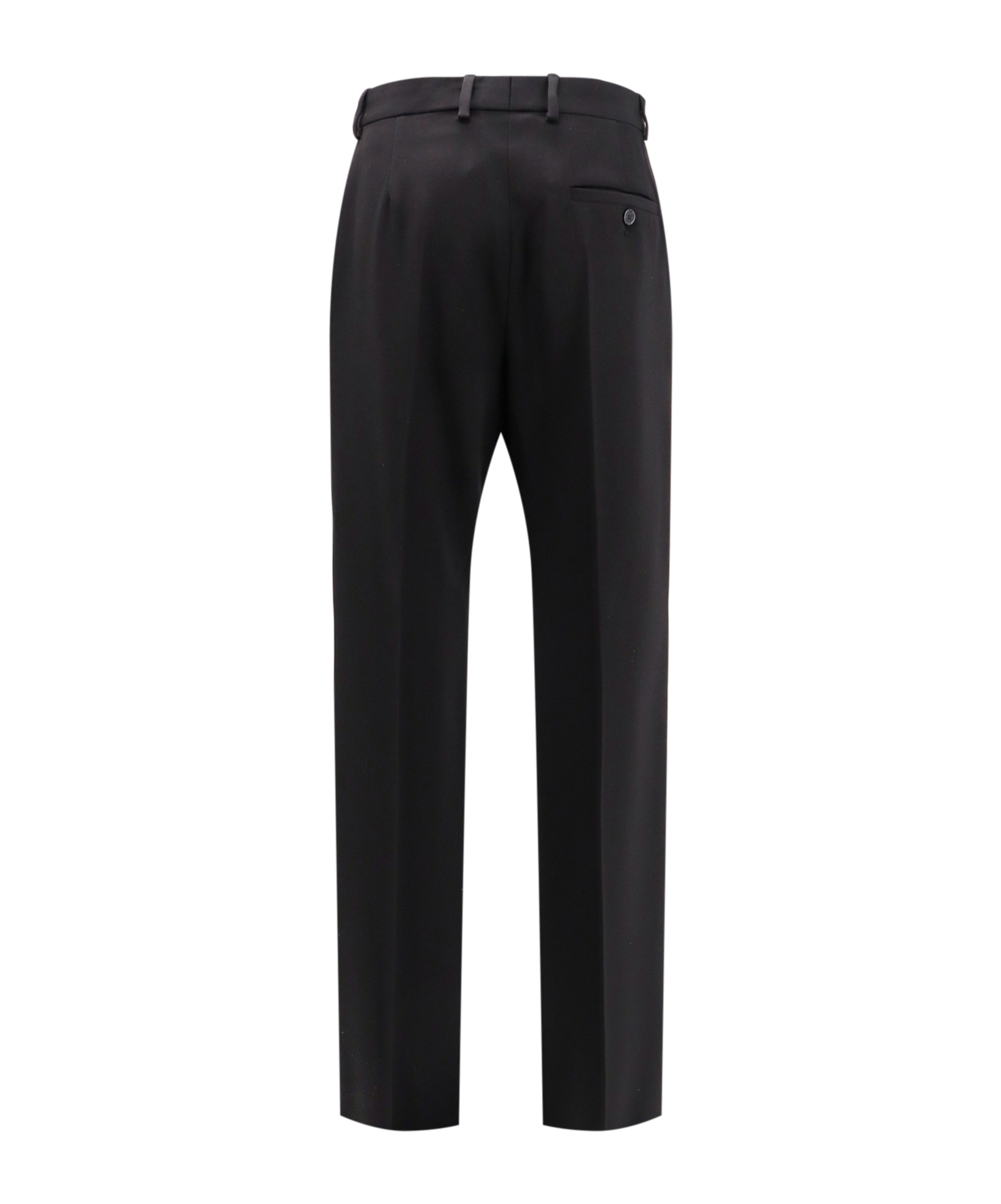Balenciaga Straight-leg Tailored Trousers In Black