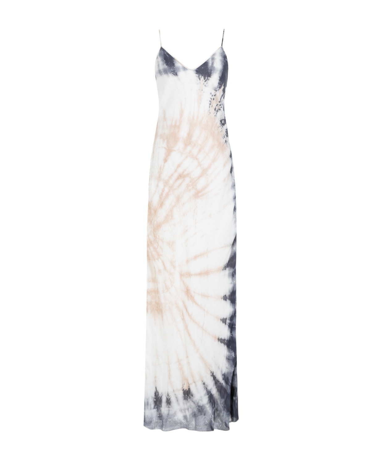 Gabriela Hearst Arwen Tie-dye Maxi Dress In Beige
