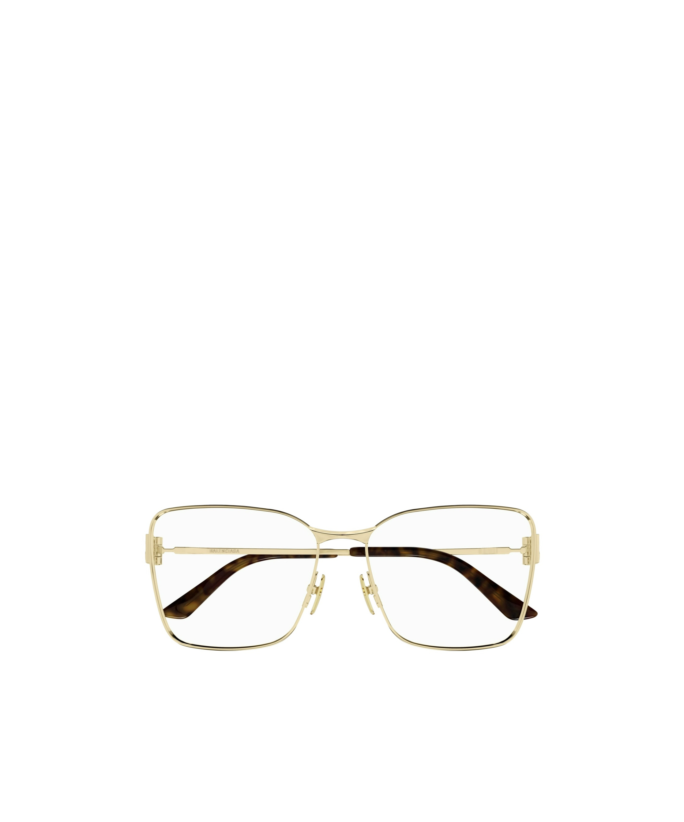 Balenciaga Square-frame Glasses In Yellow
