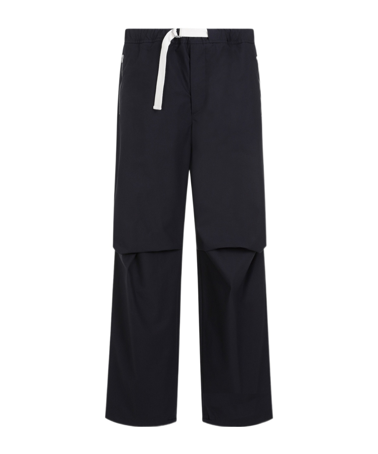 Jil Sander Tailored Straight-leg Trousers In Black