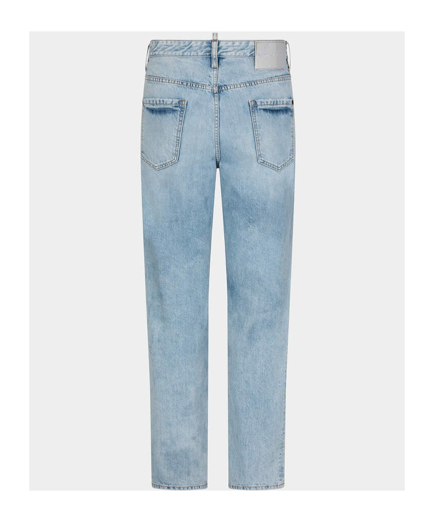Dsquared2 Cool Guy Distressed Skinny Jeans In Blue
