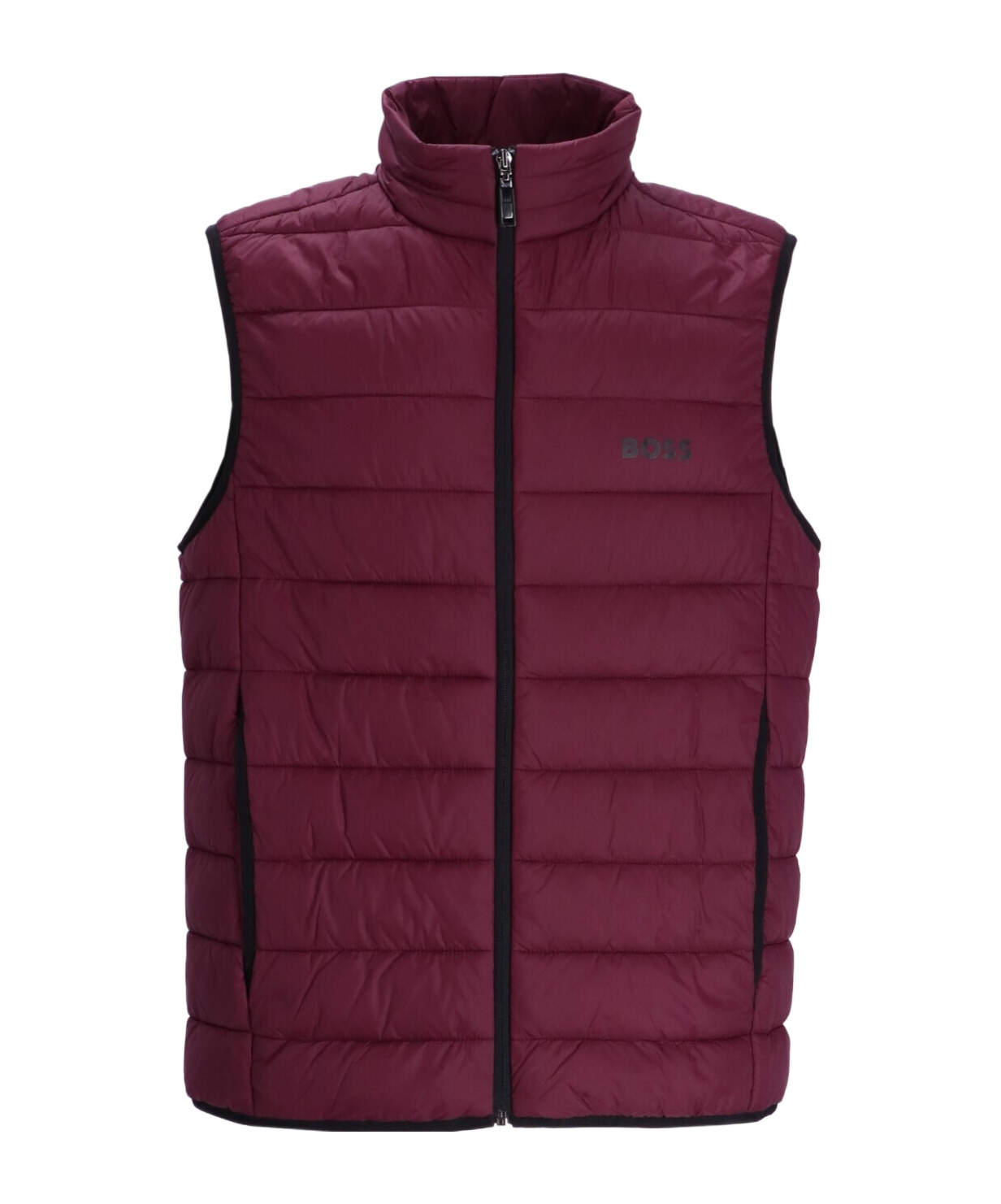 Shop Hugo Boss Thor Padded Gilet In Red
