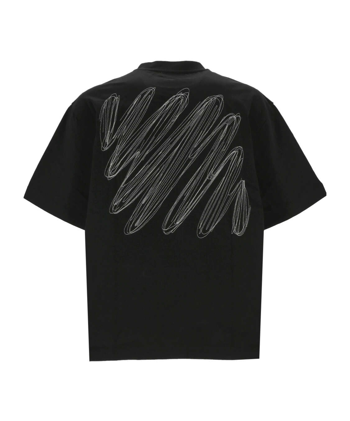 Off-white Graphic Brush Arrow Print T-shirt And Vest In Multi