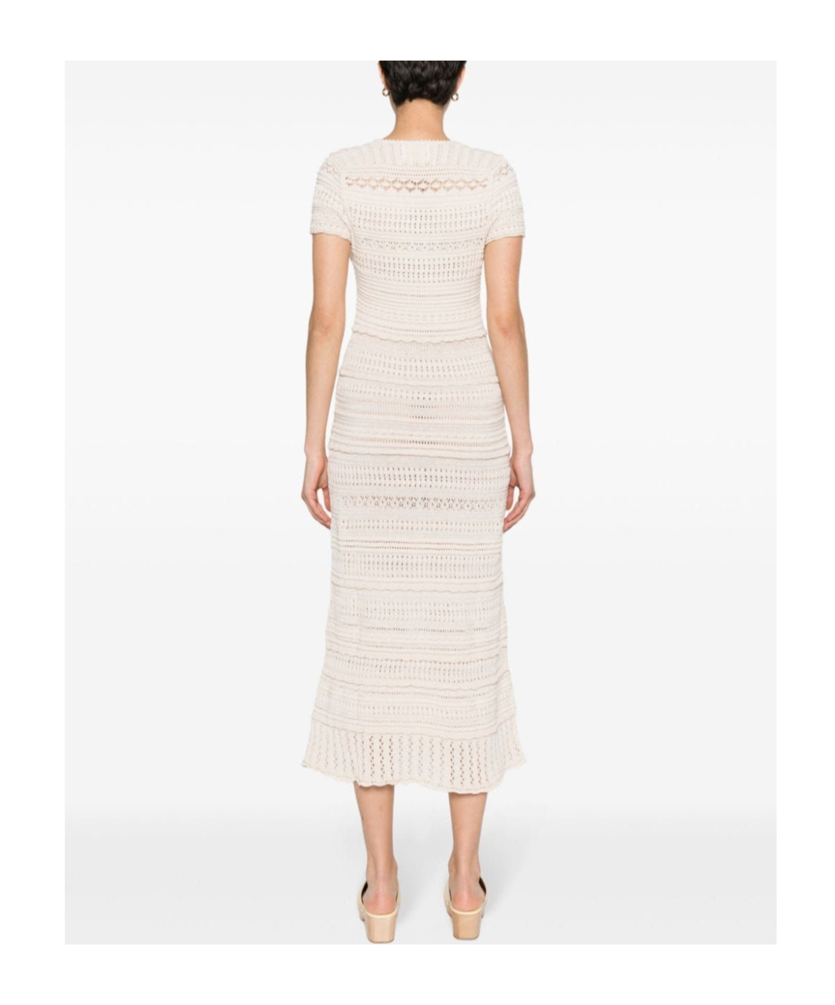 Isabel Marant Étoile Jinny Crochet-knit Maxi Dress In White