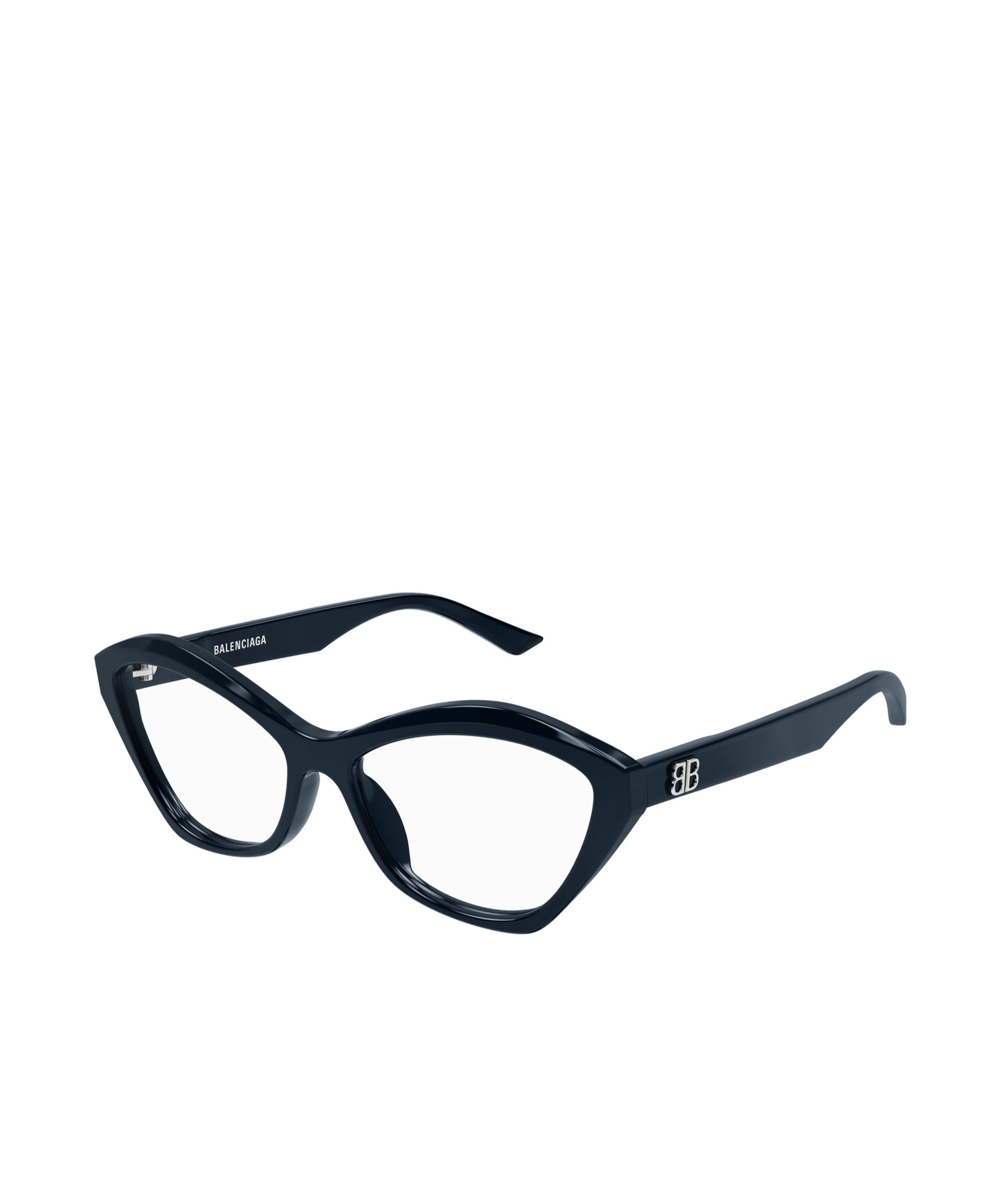 Balenciaga Cat-eye Frame Glasses In Black
