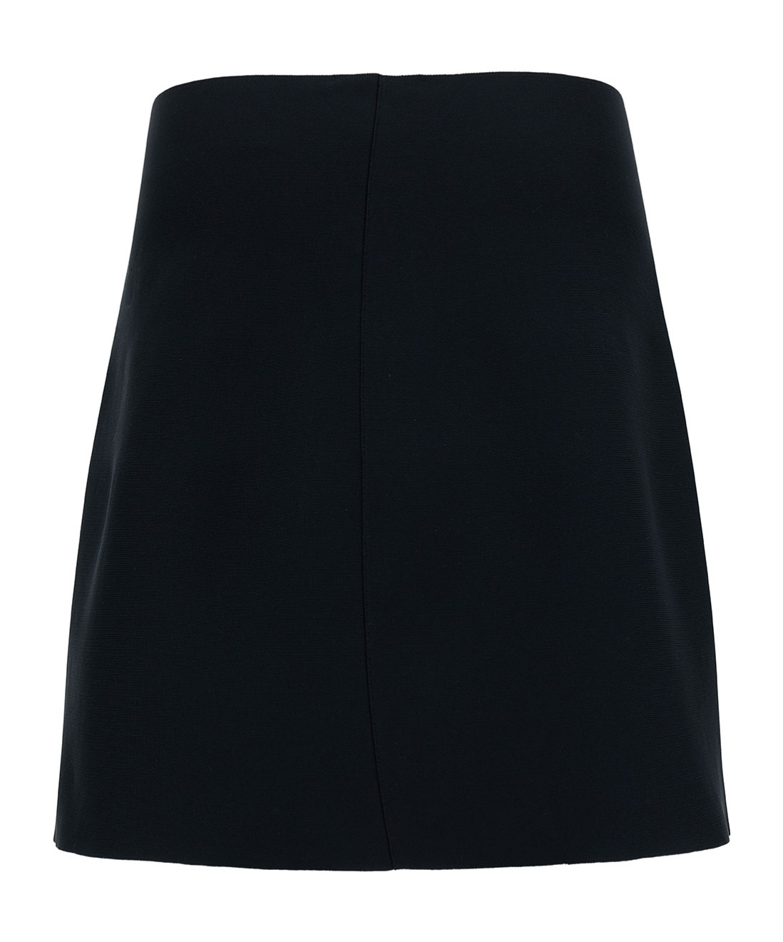 Jil Sander Minigonna In Lana Nera Donna In Black