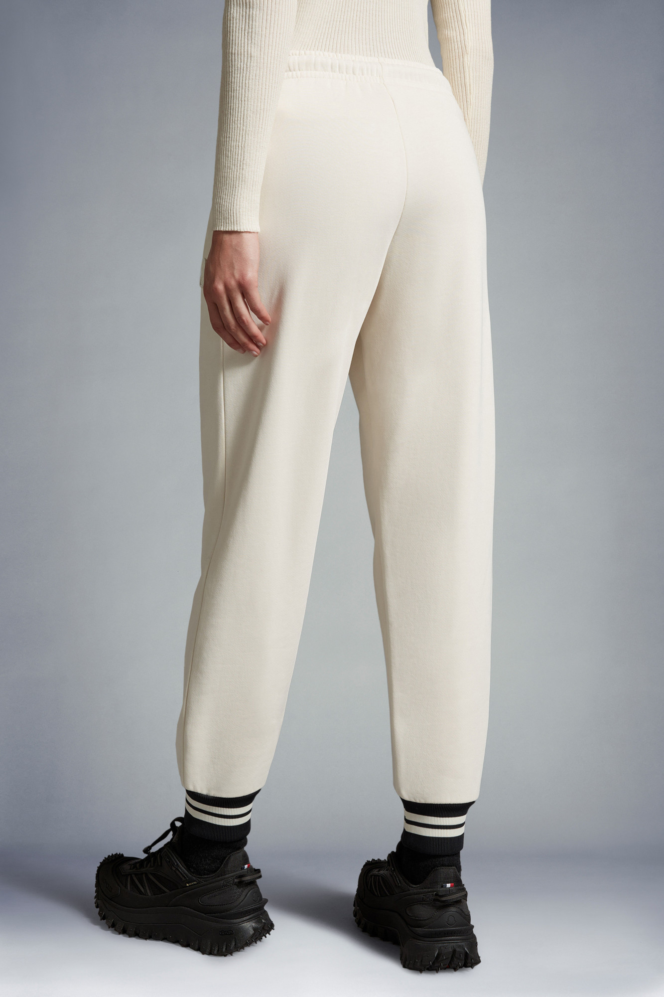 MONCLER FLEECE TRACK PANTS