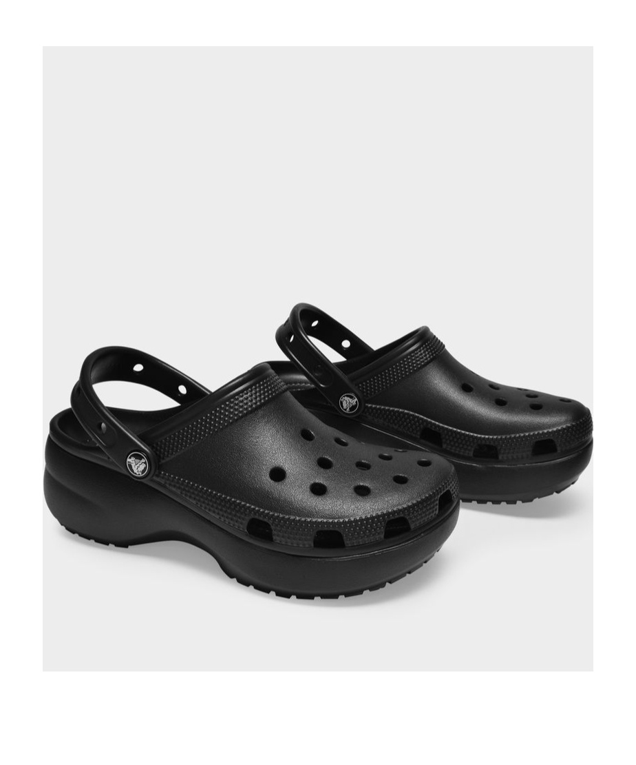 CROCS CLASSIC PLATFORM CLOG SLIDES
