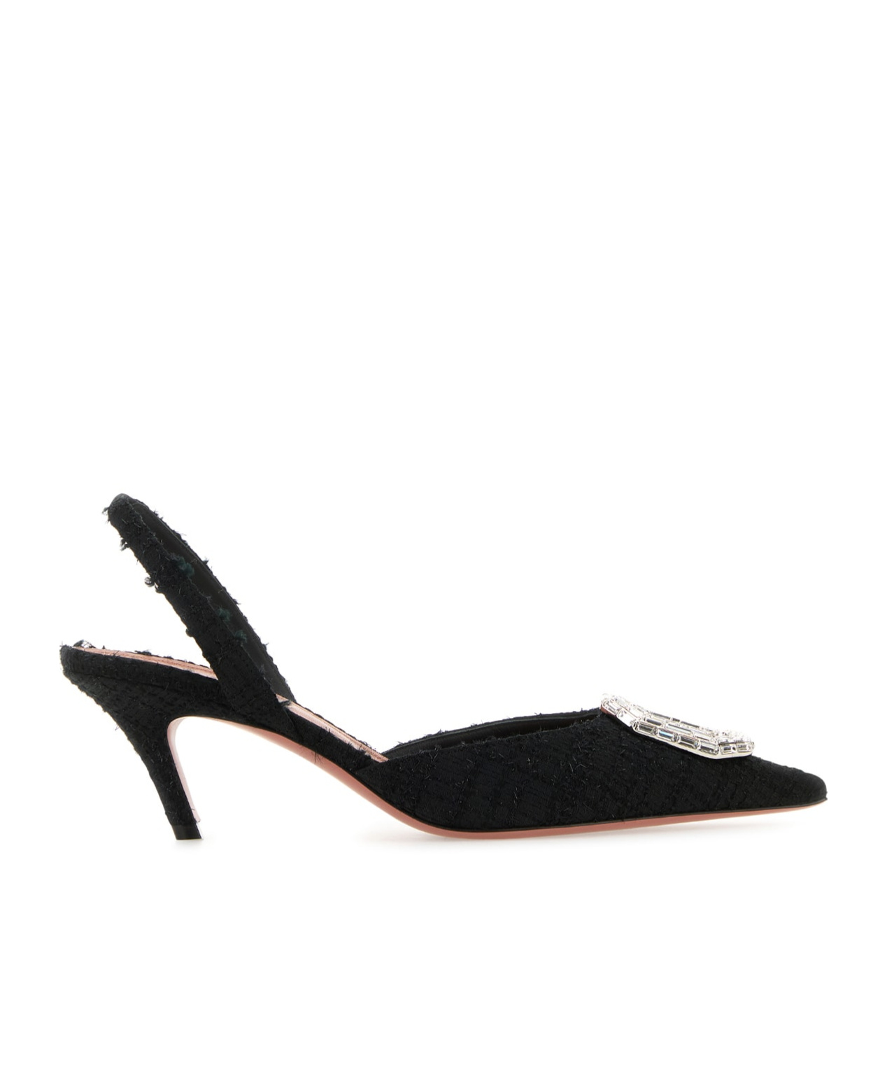 Shop Amina Muaddi Cusp High-heeled Shoes In Black