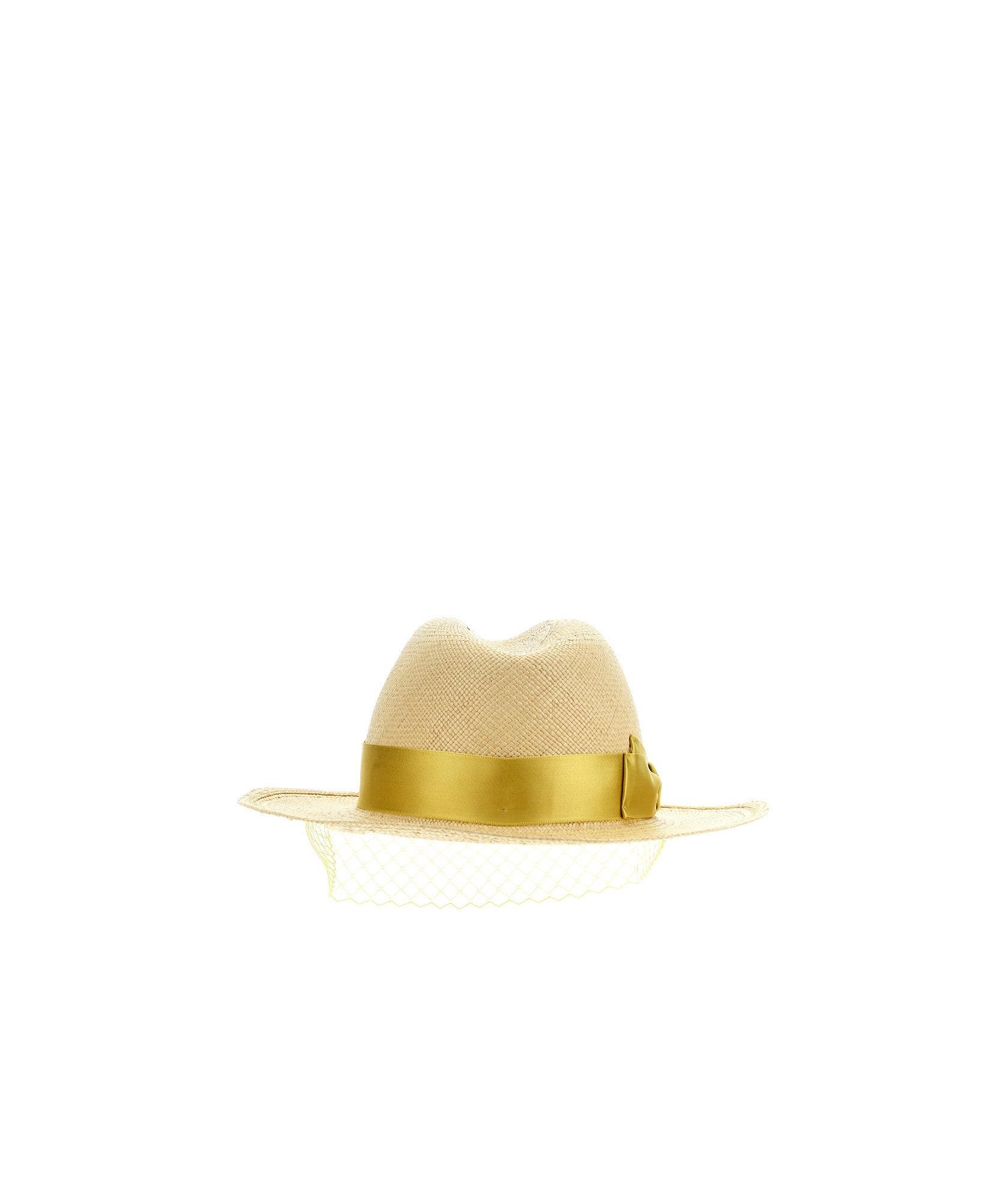 Borsalino Panama Quito Straw Hat In White