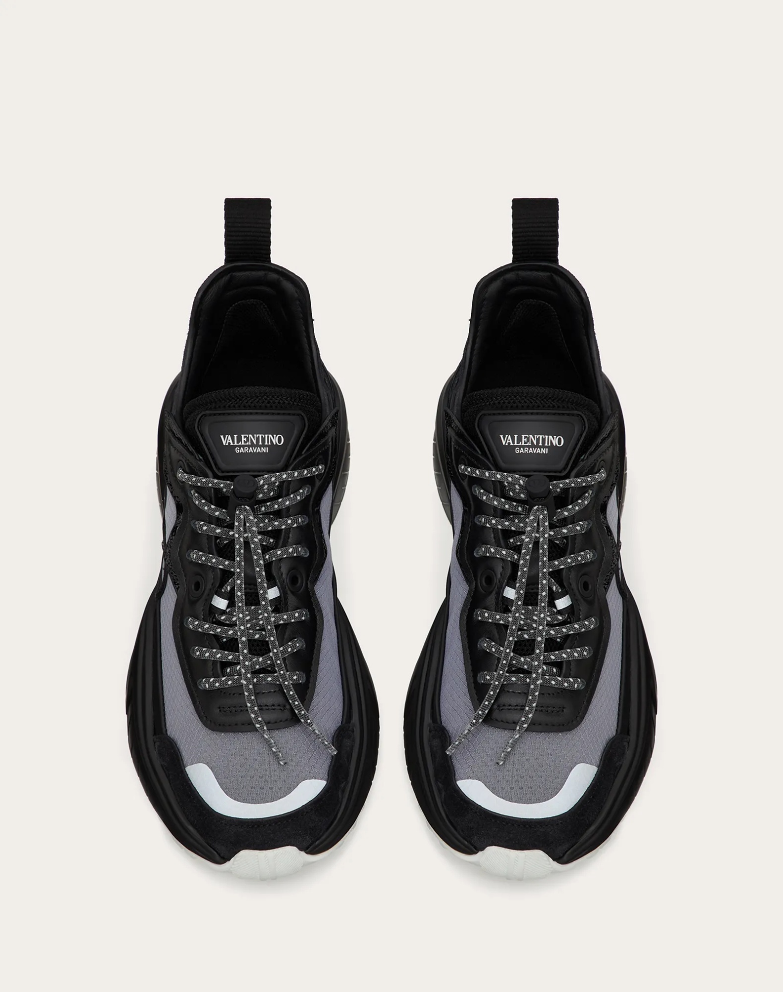 Valentino Shegoes Low-top Sneakers In Black