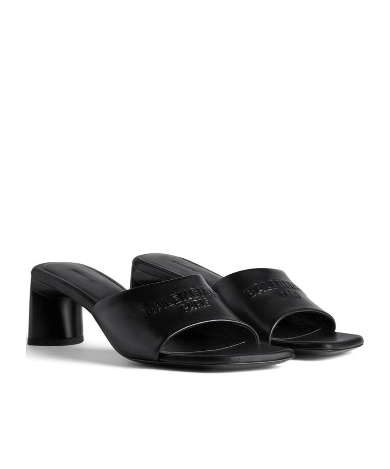 Shop Balenciaga Women's Duty Free 60mm Sandal In Black