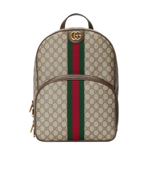 Gucci Ophidia Gg Backpack In Nude