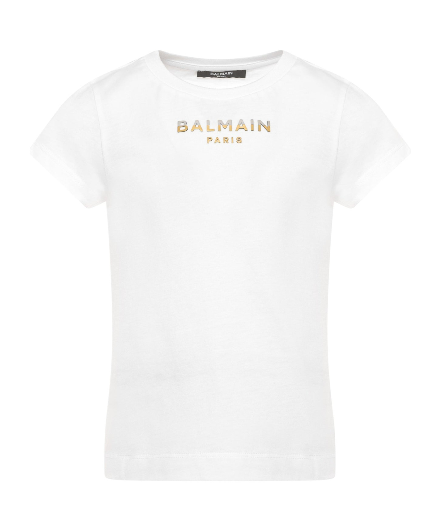 Balmain Appliqué-logo T-shirt In White