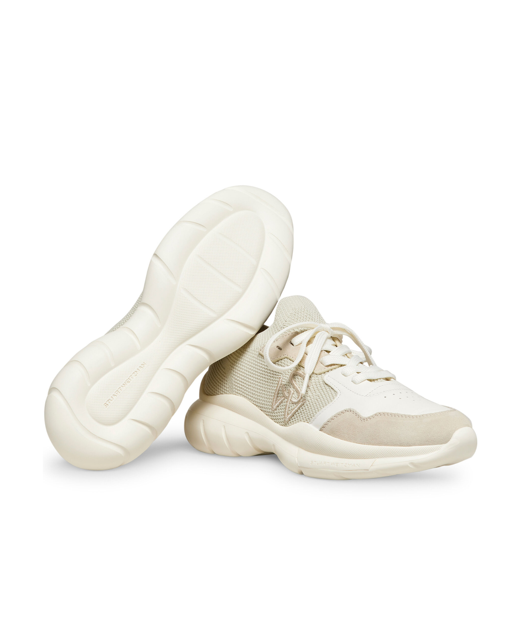 Stuart Weitzman 5050 Sneaker In White