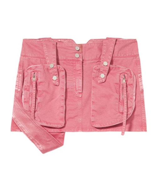Blumarine Skirt J With Pockets And Belt Loops In Pink