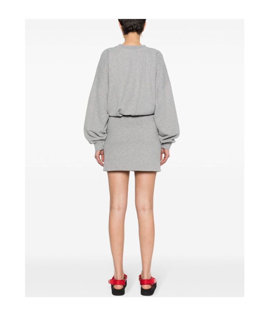 Isabel Marant Étoile Samuela Cotton Dress In Gray