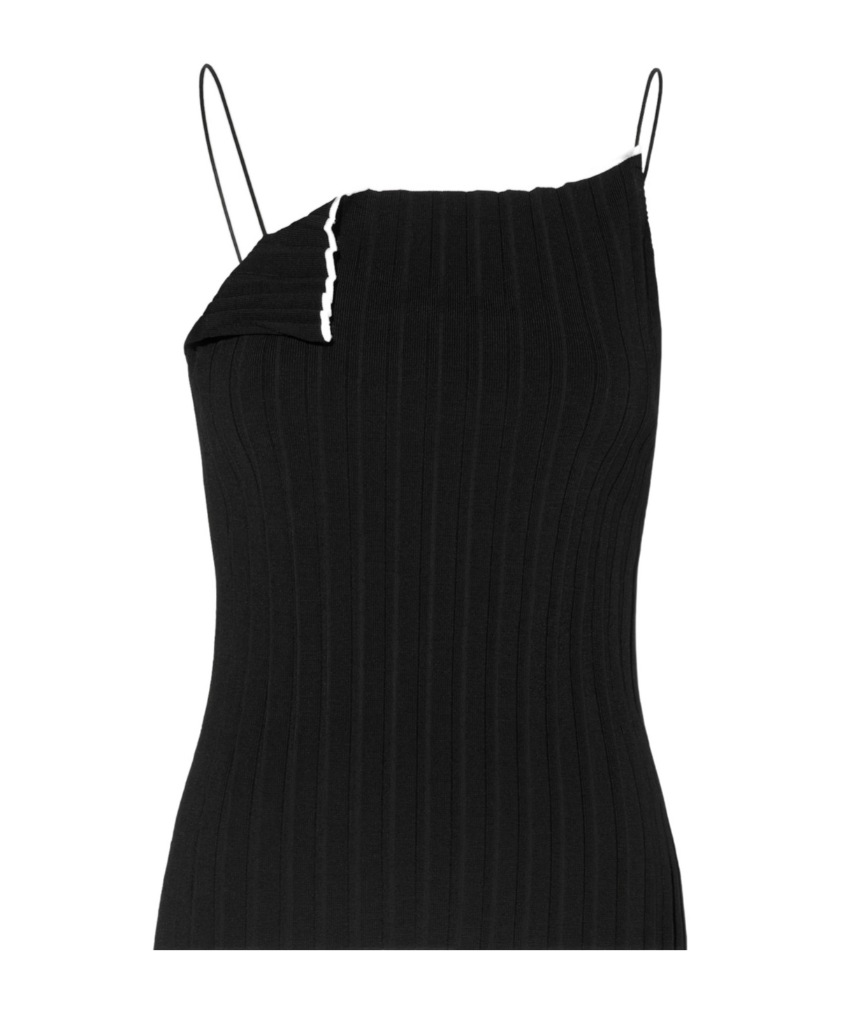 Jacquemus Le Haut Sierra Viscose Top In Black