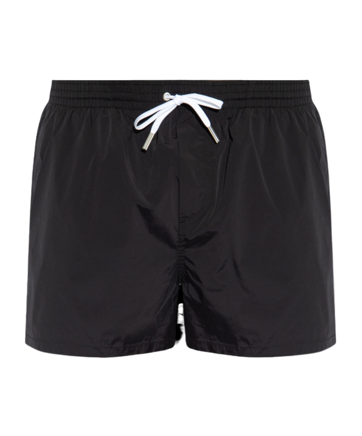 Dsquared2 Drawstring Swimming Shorts In Black