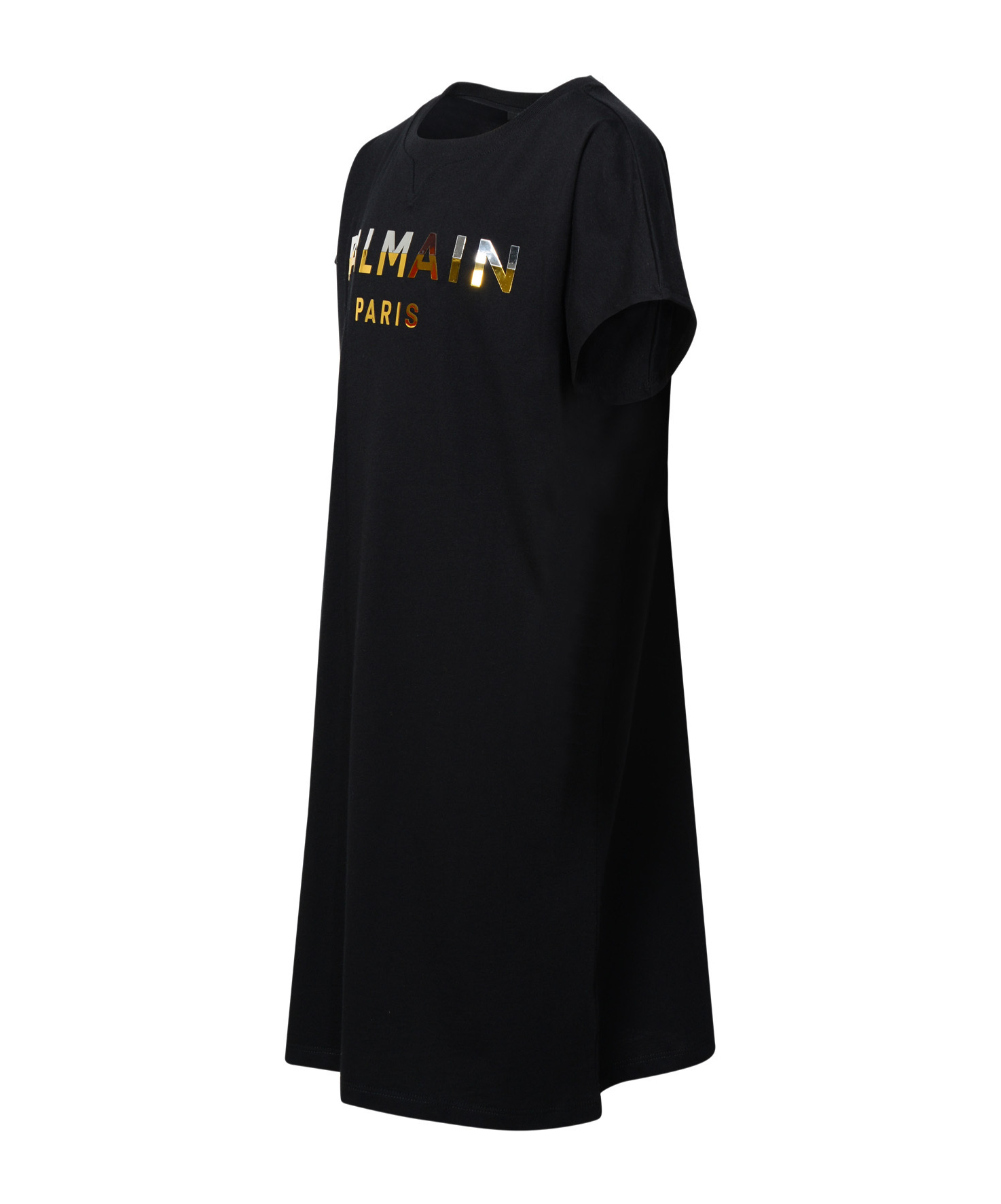 BALMAIN BALMAIN KIDS LOGO PRINTED T-SHIRT DRESS