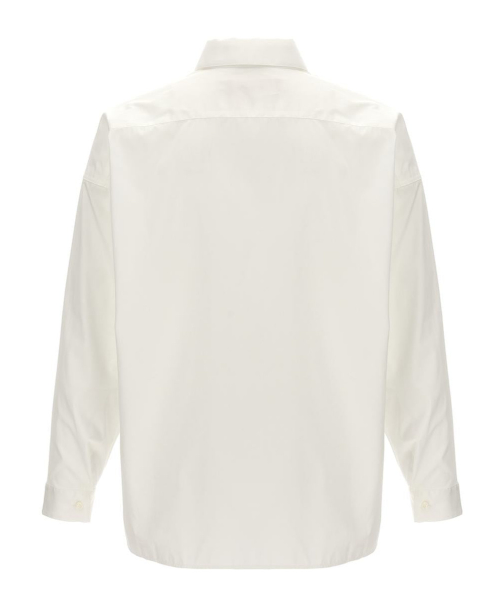 Marni White Printed Shirt In White