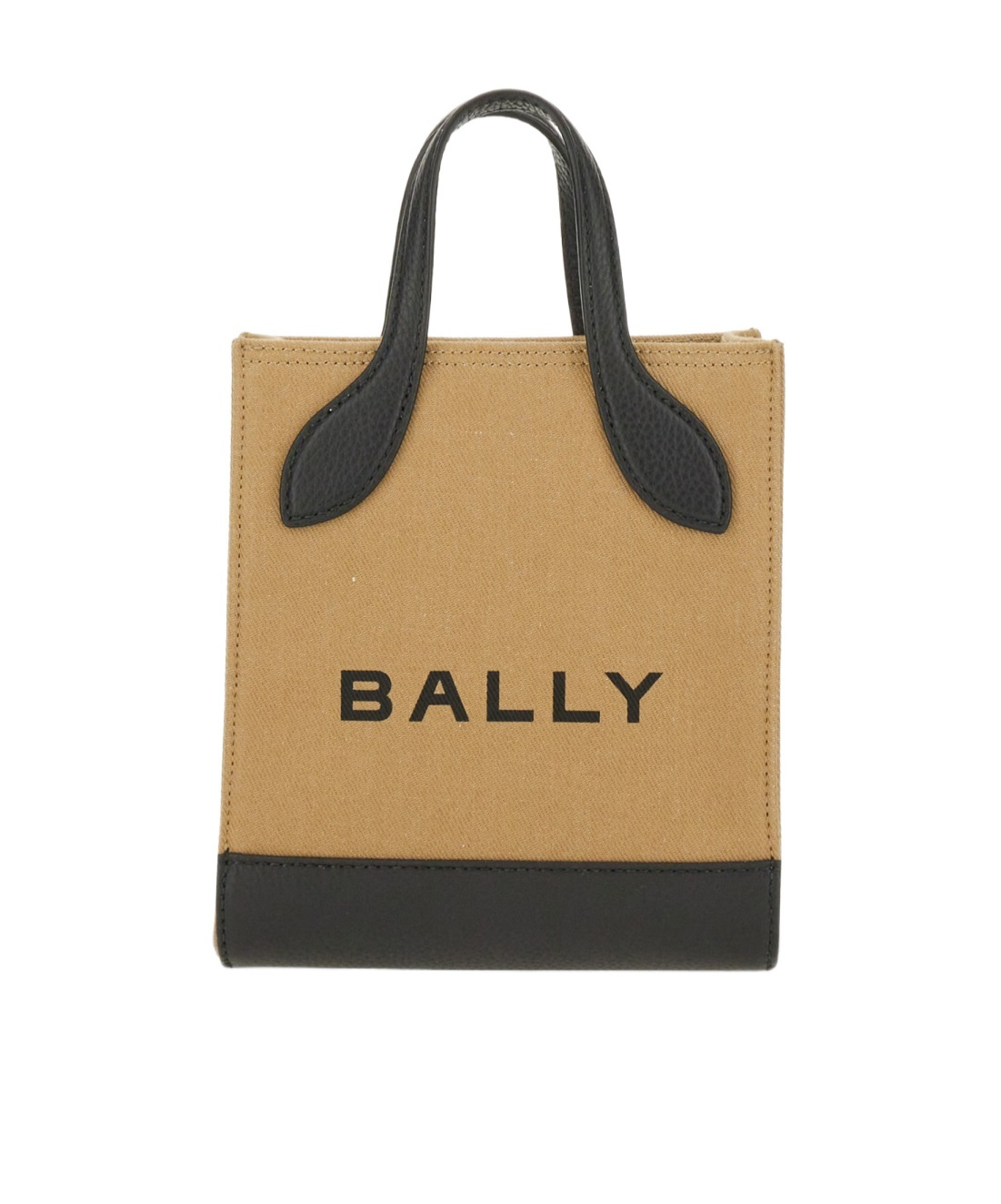 Shop Bally Bar Mini Keep On Tote Bag In Nude