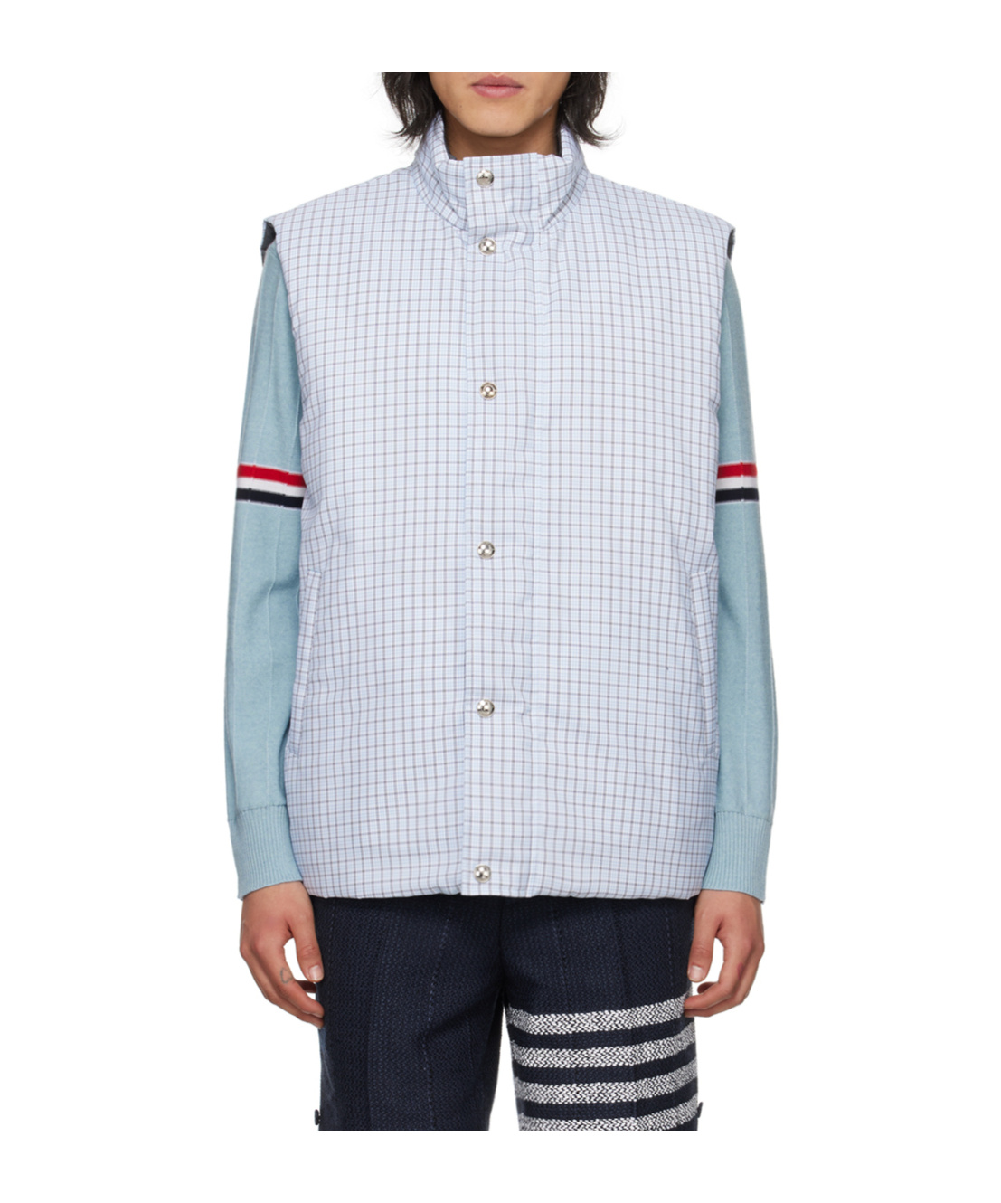 THOM BROWNE REVERSIBLE PADDED GILET