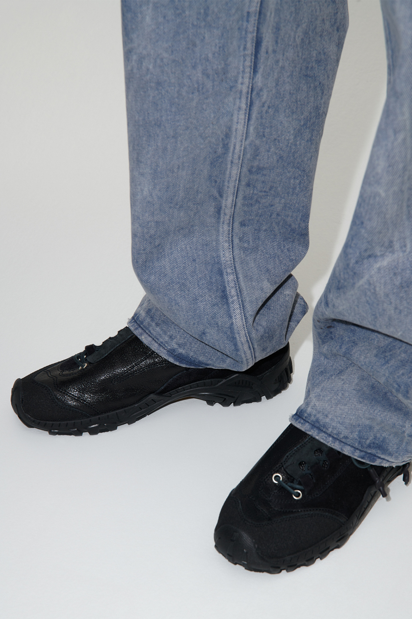 Our Legacy Gabe Lace-up Sneakers In Black