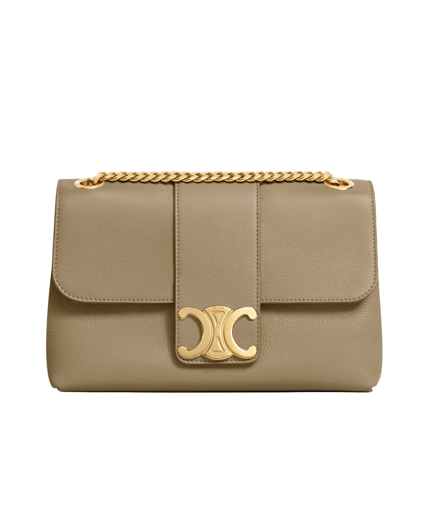 Celine Victoire Medium Crossbody Bag In Brown
