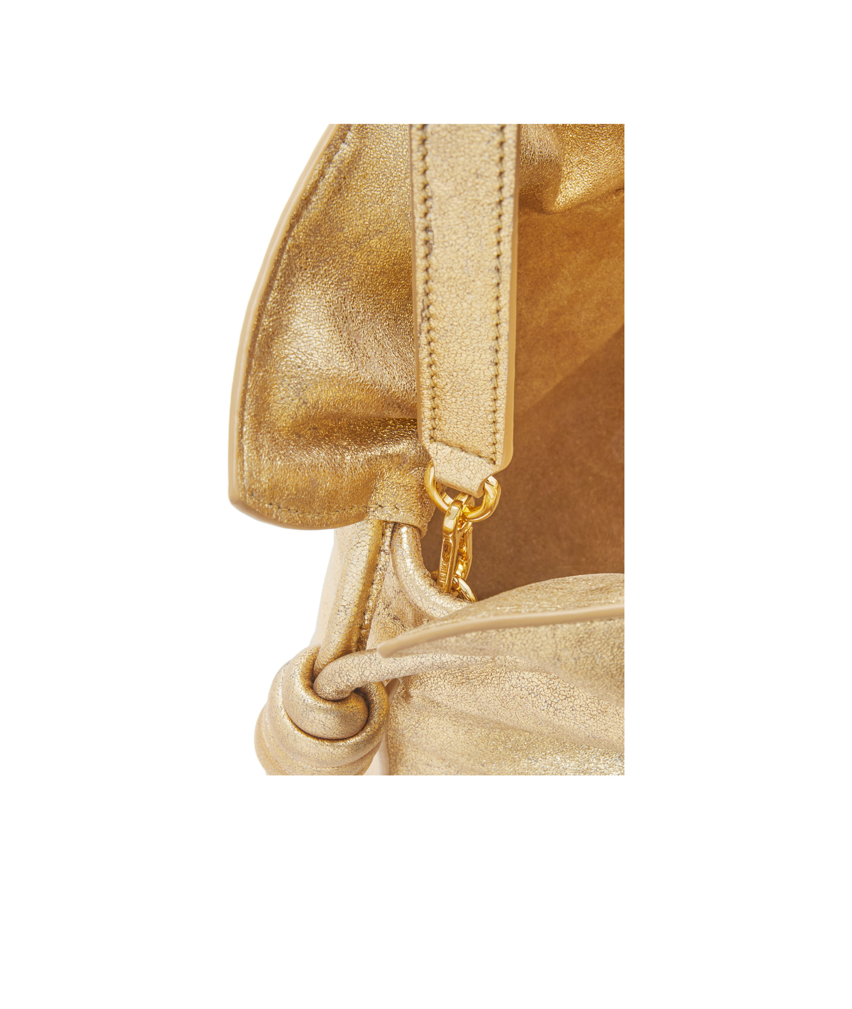 Loewe Flamenco Mini Leather Clutch Bag In Yellow