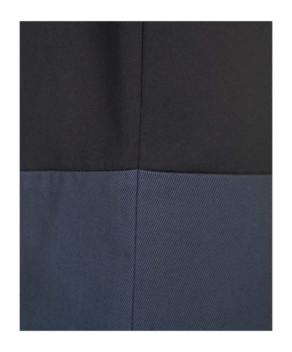 Thom Browne Unconstructed Combo Straight-leg Trousers In Black