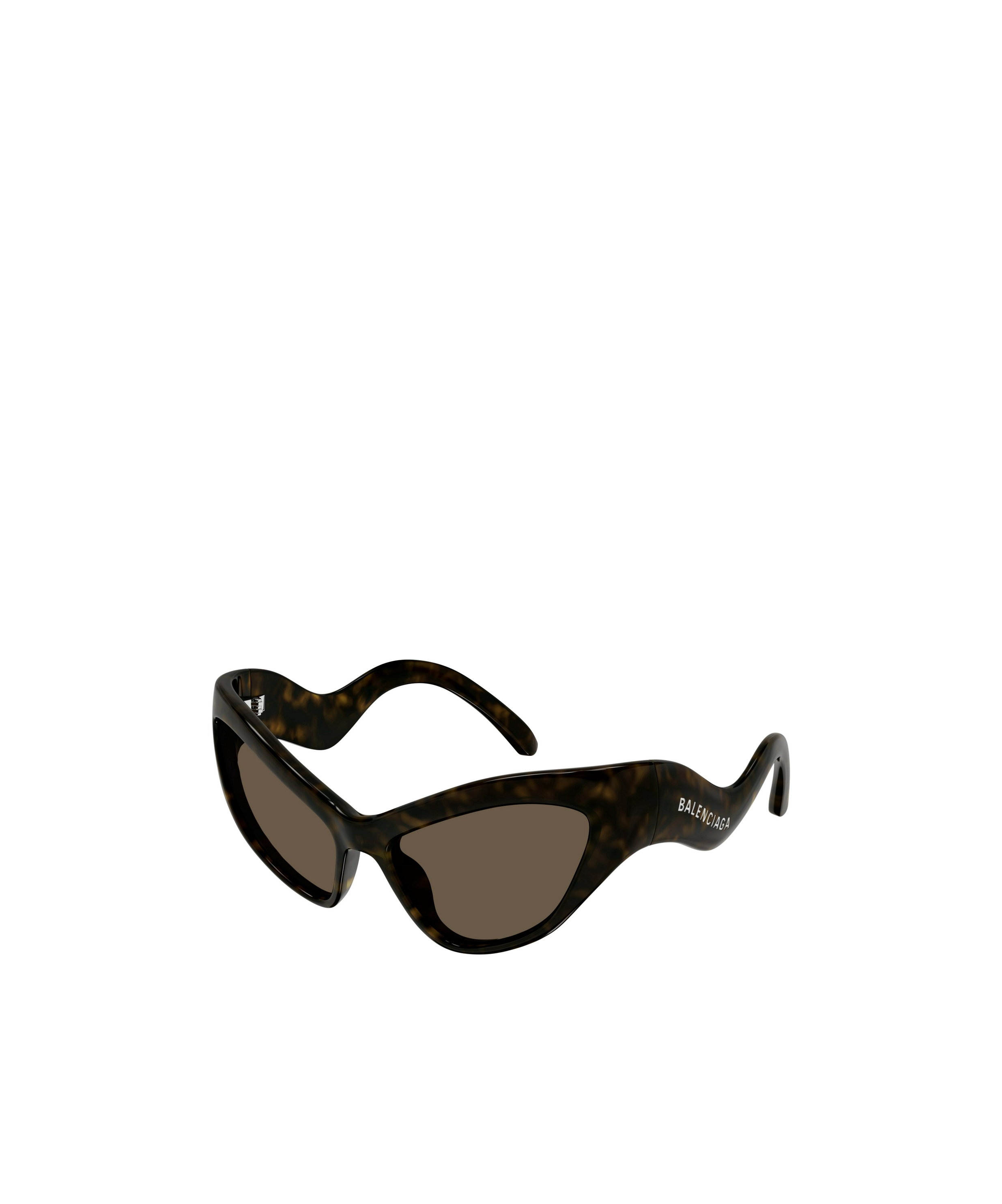Balenciaga Grey Rectangular Ladies Sunglasses Bb0096s 001 51 In Black