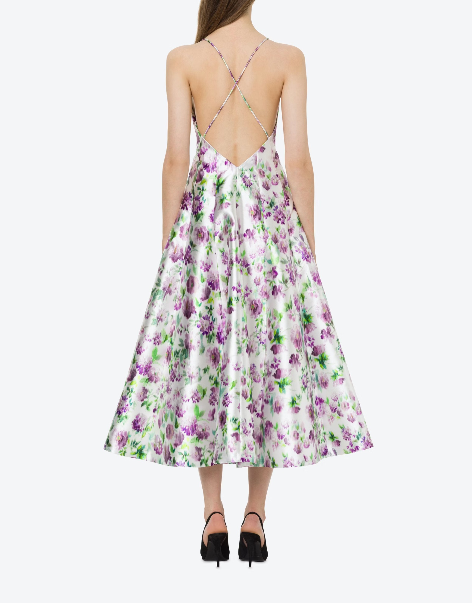 Shop Philosophy Di Lorenzo Serafini Floral Dress In White