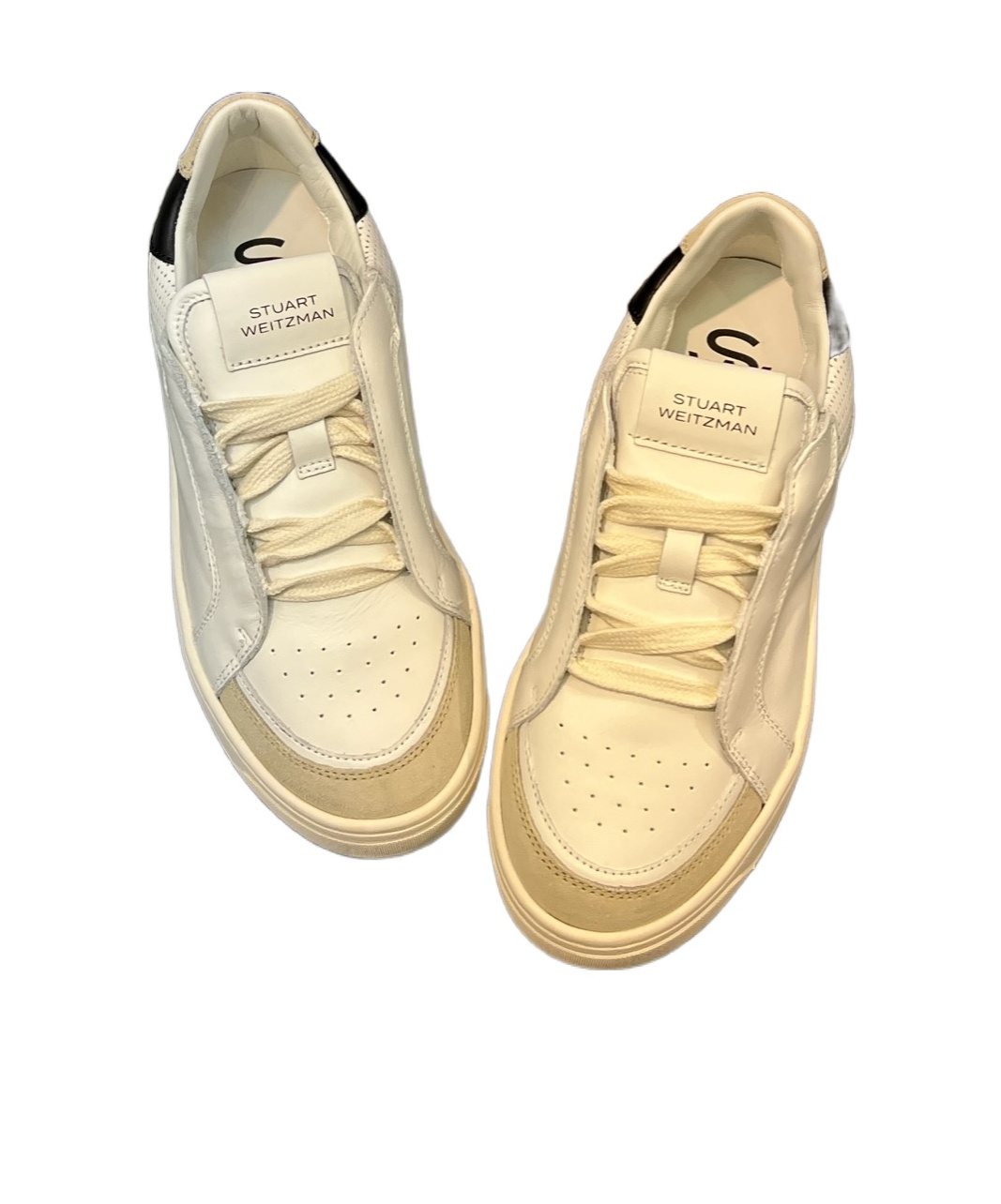 Stuart Weitzman Logo Strapped Low-top Casual Shoes In Nude