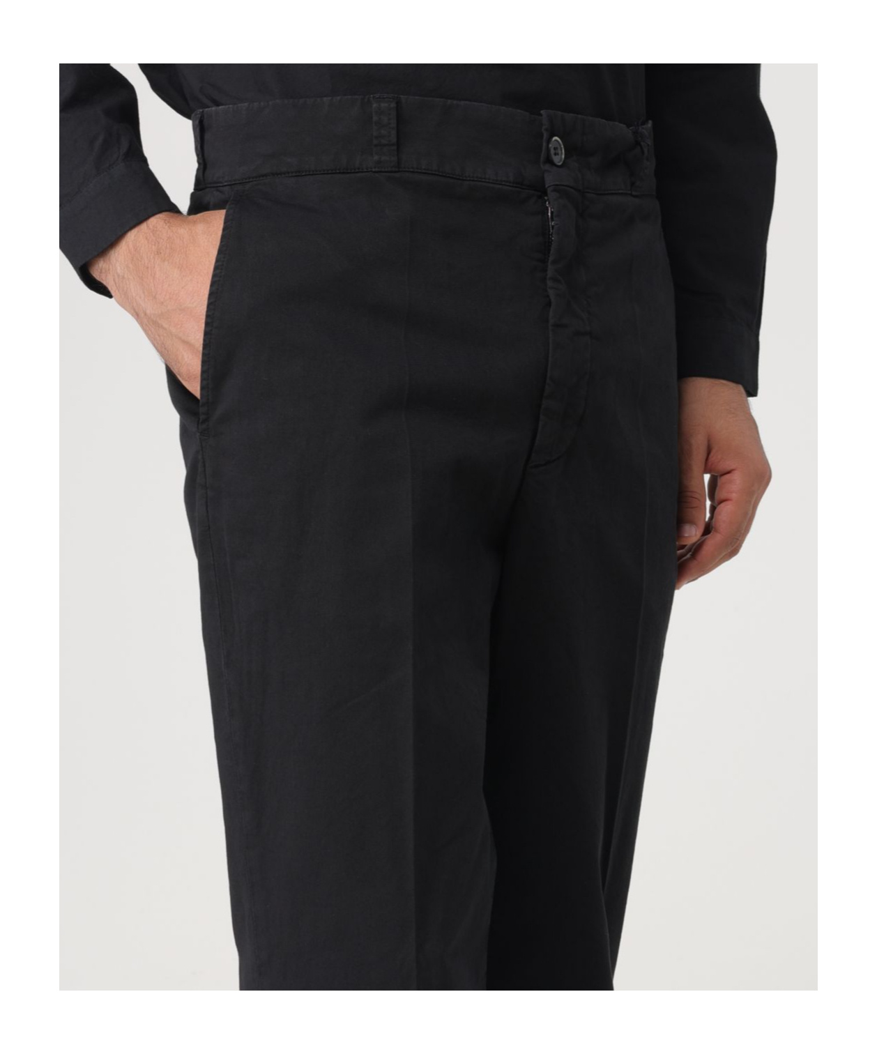 BARENA VENEZIA BELT RING CASUAL PANTS